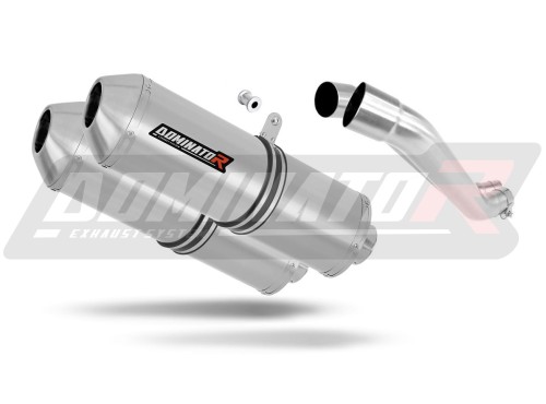Auspuff Schalldämpfer DOMINATOR OVR passend für Yamaha BT 1100 BULLDOG 2001  2007
