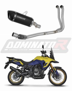 Suzuki V-Strom 800 SE / DE 2023 - 2024 Auspuffanlagen Schalldämpfer HP6 BLACK + dB killer