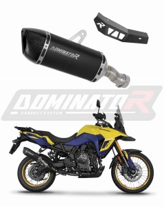 Suzuki V-Strom 800 SE / DE 2023 - 2024 Schalldämpfer Auspuff HP6 BLACK + dB killer