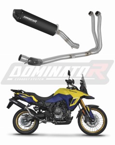 Suzuki V-Strom 800 SE / DE 2023 - 2024 Auspuffanlagen Schalldämpfer MX2 BLACK + dB killer