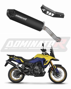 Suzuki V-Strom 800 SE / DE 2023 - 2024 Schalldämpfer Auspuff MX2 BLACK + dB killer