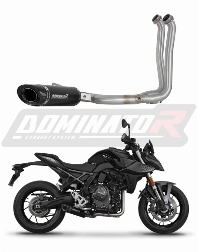 komplette Auspuffanlage mit Schalldämpfer DOMINATOR Full System HP8 schwarz passend für Suzuki GSX8S / 8R 2022  2024 5