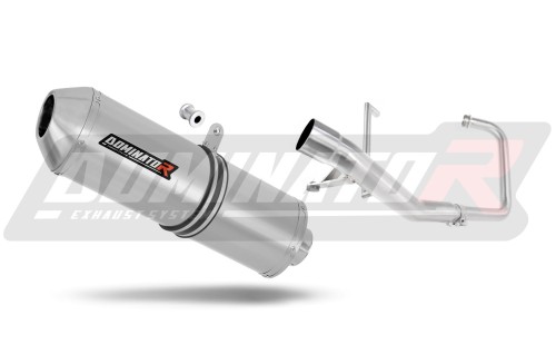 komplette Auspuffanlage mit Schalldämpfer DOMINATOR Full System OVR passend für Yamaha YBR 125 2000  2008