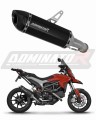 Auspuff Schalldämpfer DOMINATOR HP5 schwarz passend für Ducati HYPERSTRADA 821 2013  2015