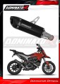 Auspuff Schalldämpfer DOMINATOR HP5 schwarz passend für Ducati HYPERSTRADA 821 2013  2015 2