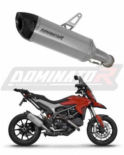 Ducati HYPERSTRADA 821 EXHAUST Muffler Auspuff Sportauspuff Silencer Echappement Silencieux Scarico Scarichi Escape Wydech Tłumik HP5 TYTAN 2013 - 2015 Dominator  x