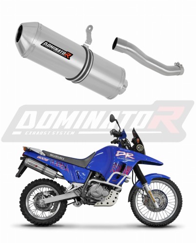 Auspuff Schalldämpfer DOMINATOR OVR passend für Suzuki DR 800 S / BIG RIGHT SIDE  5