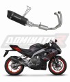 kompletny układ wydechowy z tłumikiem DOMINATOR Full System HP6 CZARNY pasujący do motocykla Aprilia RS 457 2024 - 2026