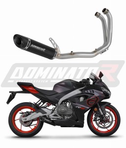 Aprilia RS 457 2024 - 2026 Auspuffanlagen Schalldämpfer HP8 BLACK + dB killer
