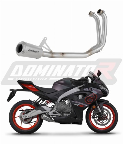 komplette Auspuffanlage mit Schalldämpfer DOMINATOR Full System GPS passend für Aprilia RS 457 2024  2026