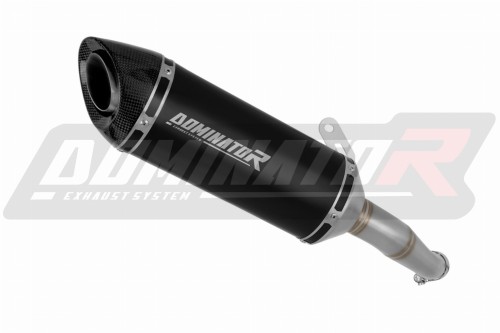 Auspuff Schalldämpfer DOMINATOR HP8 schwarz passend für Yamaha MT03 2020  2023 2