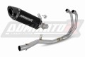 komplette Auspuffanlage mit Schalldämpfer DOMINATOR Full System HP8 schwarz passend für Yamaha MT03 2020  2023 2
