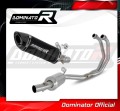 komplette Auspuffanlage mit Schalldämpfer DOMINATOR Full System HP8 schwarz passend für Yamaha MT03 2020  2023 3