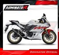 wydech tłumik DOMINATOR HP8 CZARNY pasujący do motocykla Yamaha YZF-R3 2019 - 2024 6