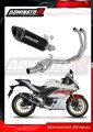 komplette Auspuffanlage mit Schalldämpfer DOMINATOR Full System HP8 schwarz passend für Yamaha YZFR3 2019  2024 3
