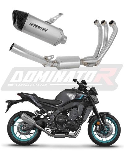 komplette Auspuffanlage mit Schalldämpfer DOMINATOR Full System Titan HP6 passend für Yamaha MT09 2024
