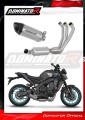 complete exhaust system with muffler DOMINATOR Full System titanium HP8 fits to Yamaha MT09 2024  2