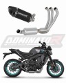 komplette Auspuffanlage mit Schalldämpfer DOMINATOR Full System HP8 schwarz passend für Yamaha MT09 2024
