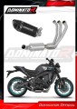 komplette Auspuffanlage mit Schalldämpfer DOMINATOR Full System HP8 schwarz passend für Yamaha MT09 2024  2