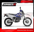 Auspuff Schalldämpfer DOMINATOR MX2 schwarz passend für Yamaha TT 600E 1994  2003 4