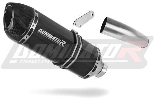 Auspuff Schalldämpfer DOMINATOR homologiert schwarz HP1 passend für Kawasaki VERSYS 1000 2019  2024