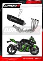 komplette Auspuffanlage mit Schalldämpfer DOMINATOR Full System HP5 schwarz passend für Kawasaki ZX10R 2016  2020 2