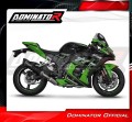 komplette Auspuffanlage mit Schalldämpfer DOMINATOR Full System HP5 schwarz passend für Kawasaki ZX10R 2016  2020 4