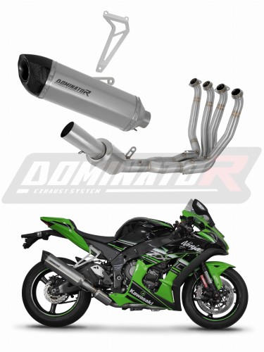 komplette Auspuffanlage mit Schalldämpfer DOMINATOR Full System Titan HP5 passend für Kawasaki ZX10R 2016  2020