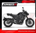 komplette Auspuffanlage mit Schalldämpfer DOMINATOR Full System HP8 schwarz passend für Yamaha MT09 2013  2016 2
