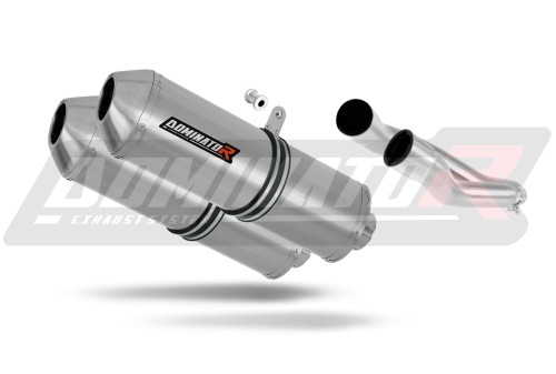 Auspuff Schalldämpfer DOMINATOR OVR passend für Aprilia Pegaso 650 1997  2000