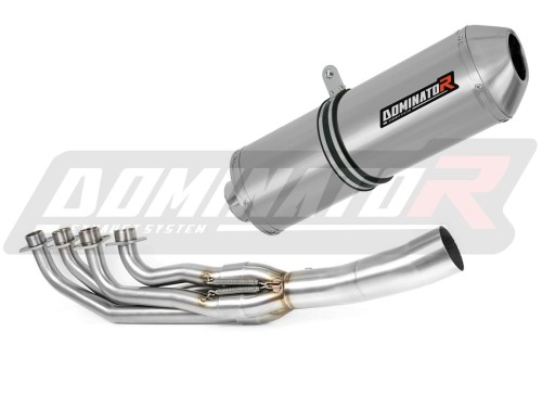 komplette Auspuffanlage mit Schalldämpfer DOMINATOR Full System OVR passend für BMW K1200RS 2001  2003