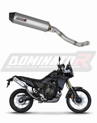 Auspuff Schalldämpfer DOMINATOR MX2 passend für Yamaha Tenere 700 2021  2024