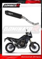 Auspuff Schalldämpfer DOMINATOR MX2 schwarz passend für Yamaha Tenere 700 2021  2024 2