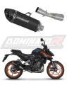 Auspuff Schalldämpfer DOMINATOR HP8 schwarz passend für KTM 125 Duke 2024