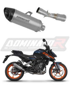 KTM 125 Duke 2024 Schalldämpfer Auspuff Titan HP8 + dB killer