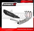 komplette Auspuffanlage mit Schalldämpfer DOMINATOR Full System HP6 schwarz passend für Suzuki GSX 1300 R Hayabusa 2021  2024 3