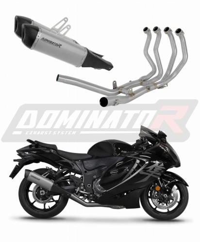 komplette Auspuffanlage mit Schalldämpfer DOMINATOR Full System Titan HP6 passend für Suzuki GSX 1300 R Hayabusa 2021  2024 6