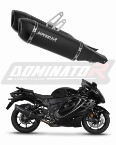 Suzuki GSX 1300 R Hayabusa 2021 - 2026 Schalldämpfer Auspuff HP6 BLACK + dB killer