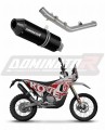wydech tłumik DOMINATOR MX2 CZARNY pasujący do motocykla Kove 450 RALLY 2023 - 2025