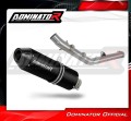 Auspuff Schalldämpfer DOMINATOR MX2 schwarz passend für Kove 450 RALLY 2023  2025 3