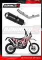 wydech tłumik DOMINATOR MX CZARNY pasujący do motocykla Kove 450 RALLY 2023 - 2025 2