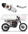 Auspuff Schalldämpfer DOMINATOR MX2 passend für Kayo K5 300 Enduro 2024  2025