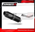 Auspuff Schalldämpfer DOMINATOR MX2 schwarz passend für Kayo K5 300 Enduro 2024  2025 3