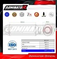 Auspuff Schalldämpfer DOMINATOR MX2 schwarz passend für Kayo K5 300 Enduro 2024  2025 5