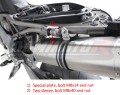 Auspuff Schalldämpfer DOMINATOR HP1 schwarz passend für Aprilia SL 750 Shiver 2007  2016 5