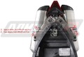 Auspuff Schalldämpfer DOMINATOR HP1 schwarz passend für Aprilia SMV DORSODURO 750 2008  2016 6