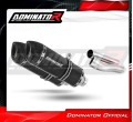 Auspuff Schalldämpfer DOMINATOR HP1 schwarz passend für Ducati MONSTER 900 1993  2004 2