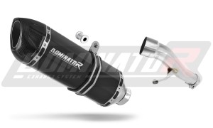 Honda CBF 500 2004 - 2005 Schalldämpfer Auspuff HP1 BLACK + dB killer