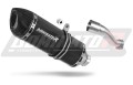 Auspuff Schalldämpfer DOMINATOR HP1 schwarz passend für Honda CBR 500 R 2016  2023