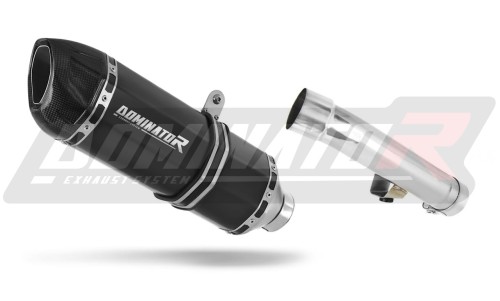 Auspuff Schalldämpfer DOMINATOR HP1 schwarz passend für Honda CBR 600 F2 / F3 1991  1998